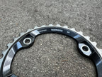 Used Shimano SM-CRM80 34T 96BCD Asymmetrical 1x11 Chainring Deore XT M8000 Steel-Bicycle Bin
