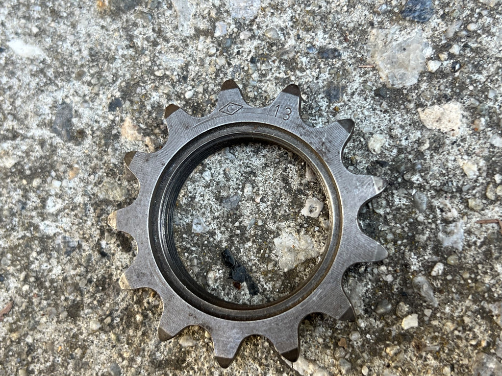 Campagnolo 13T 1/8in English Thread Vintage Track Fixed Gear Cog Steel Retro  - Image 2