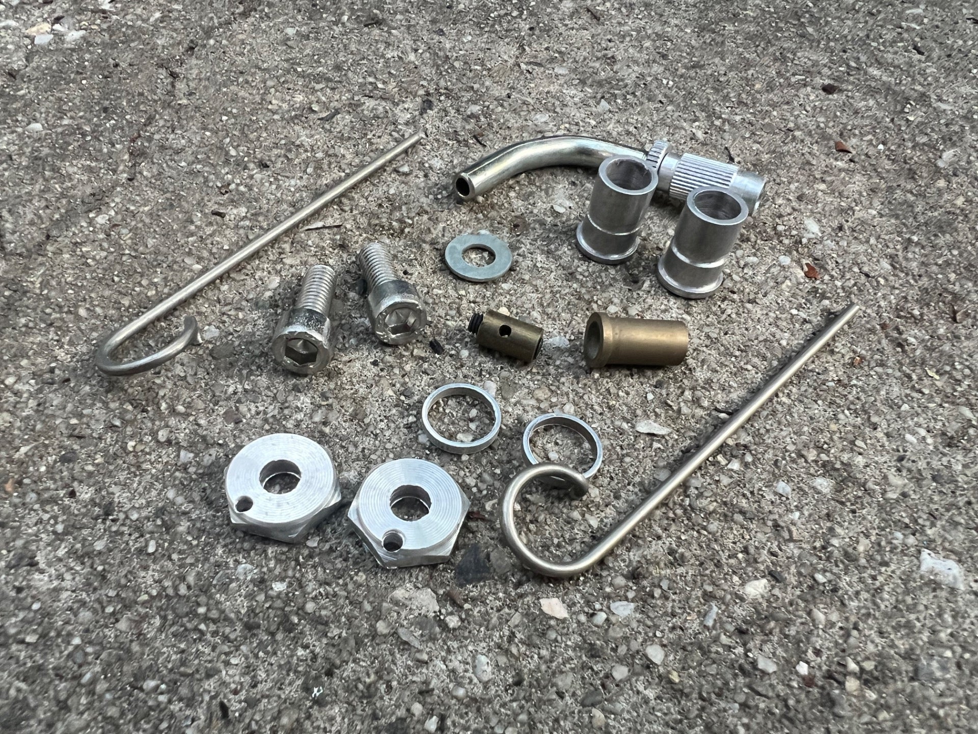 MRC Linear Pull Brake Parts Bolts Nuts Washers Springs Vintage Retro MTB Racing - Image 2