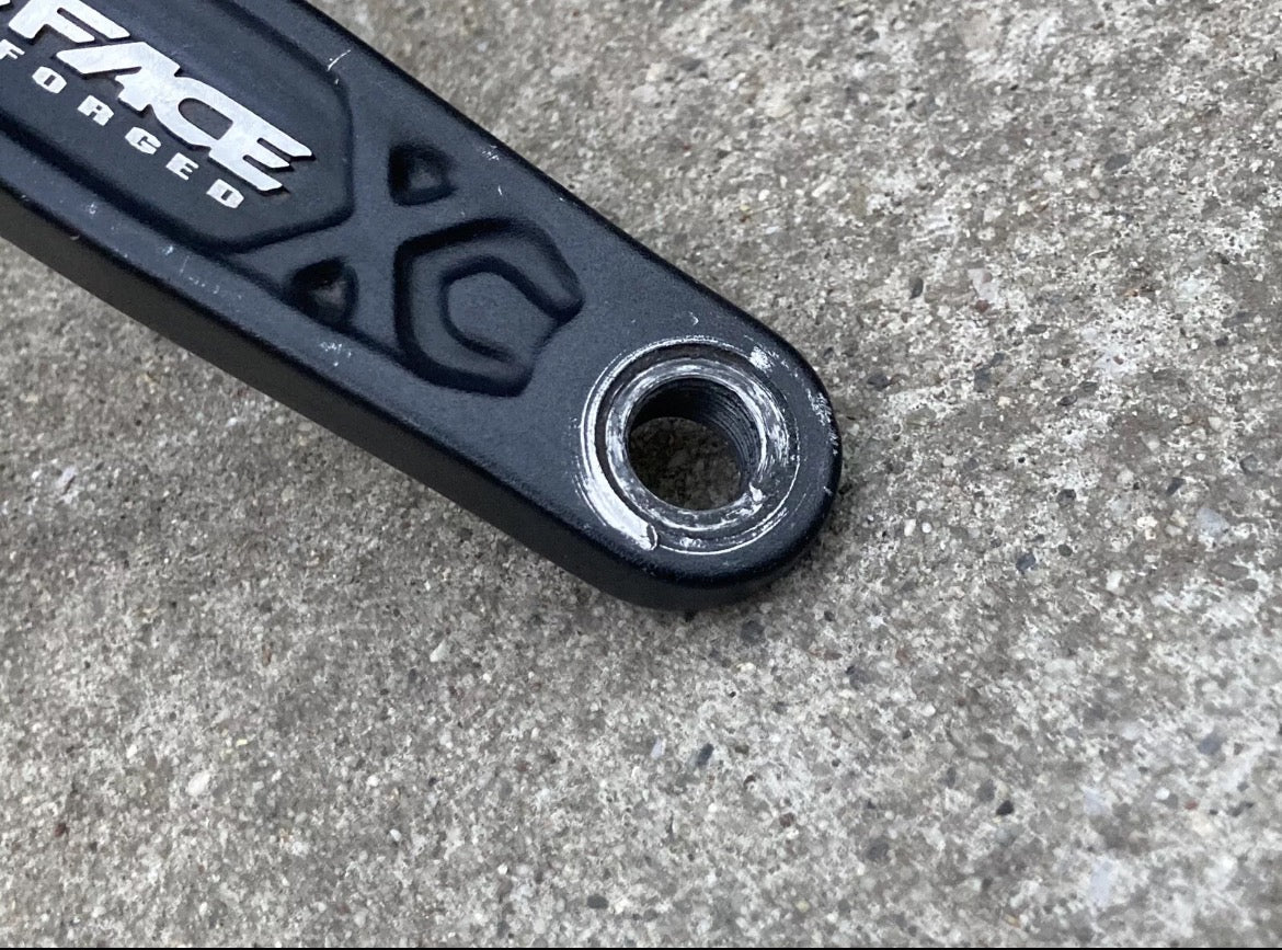 Raceface Evolve XC Non Drive Side Crank Arm & Spindle 175mm Black MTB Enduro - Image 2
