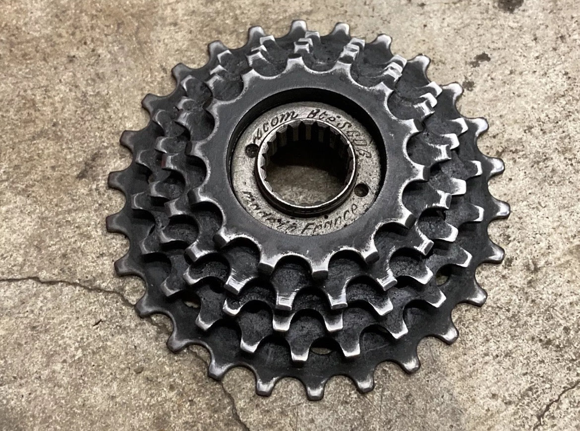 Atom Freewheel French Thread 5 Speed 14-26T Vintage Cycling Touring Bike Gray - Image 2