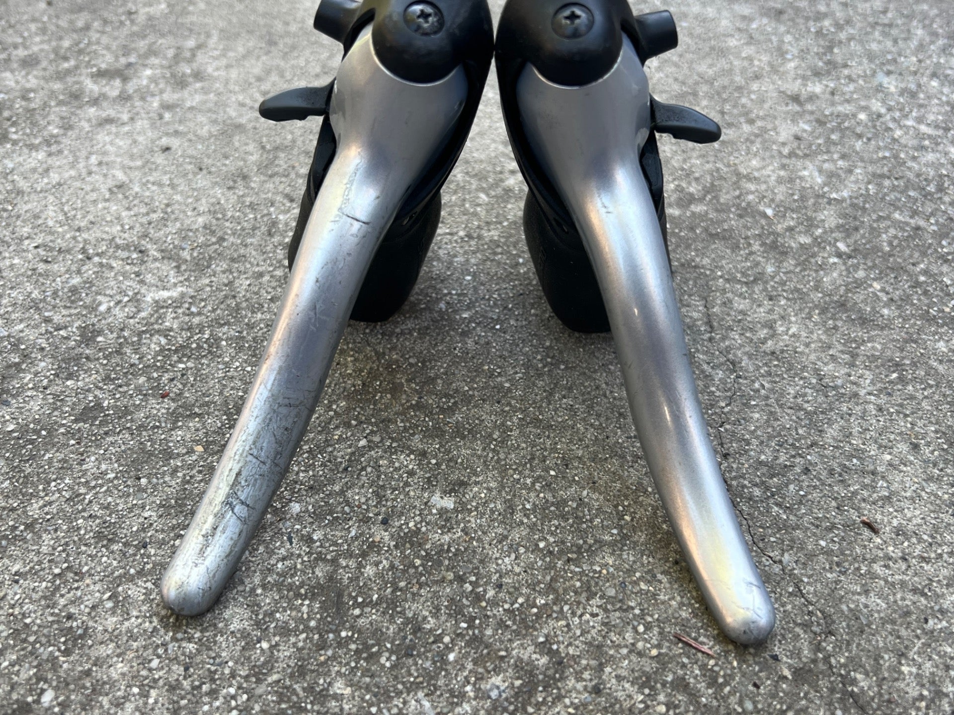 Shimano Sora 3x8 Speed Shifters Brifters Drop Bar Road Touring Vintage 3300/3304 - Image 2