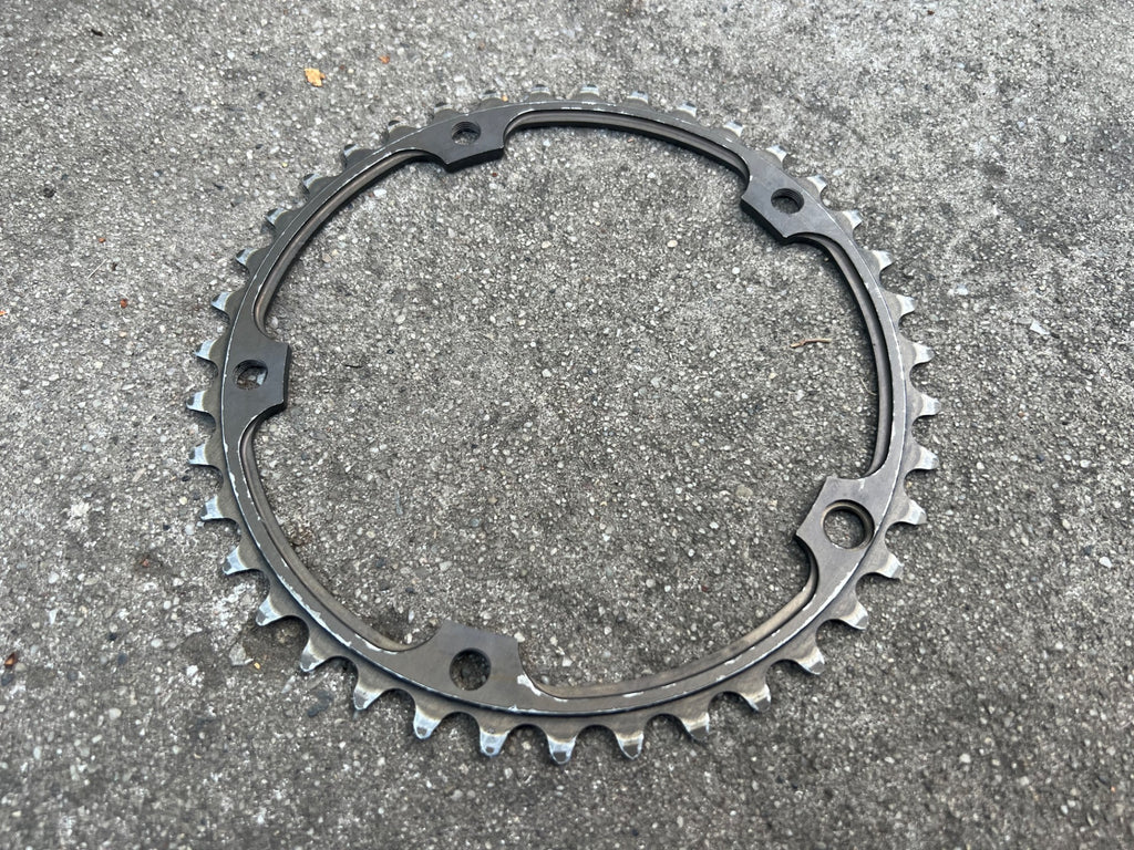 Campagnolo 39T 130BCD Threaded Record Chorus 11 Speed Chainring Road Bike   - Image 2