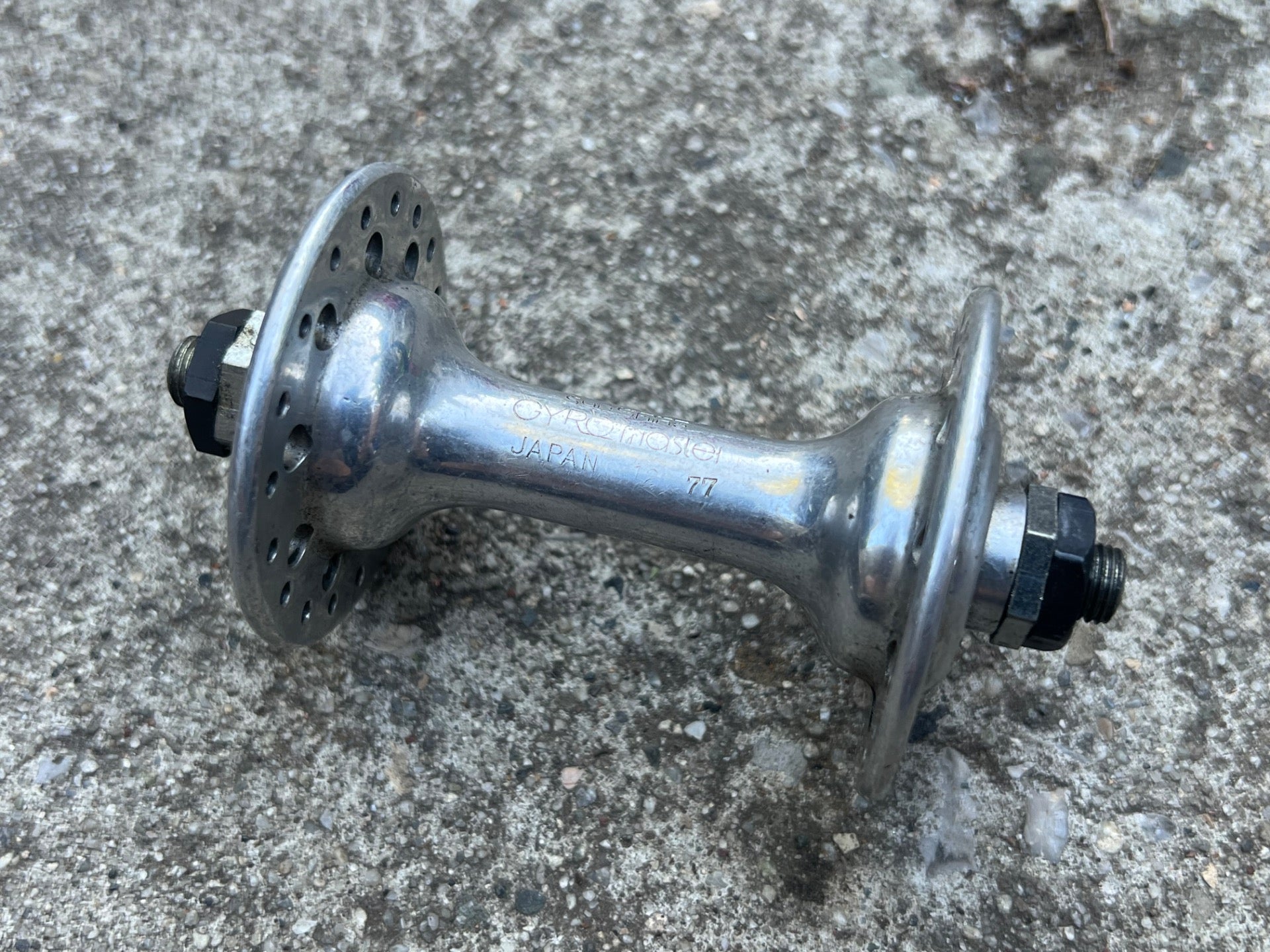 Sunshine GyroMaster 36H Front Hub High Flange Road Touring Sealed Bearing Retro - Image 2