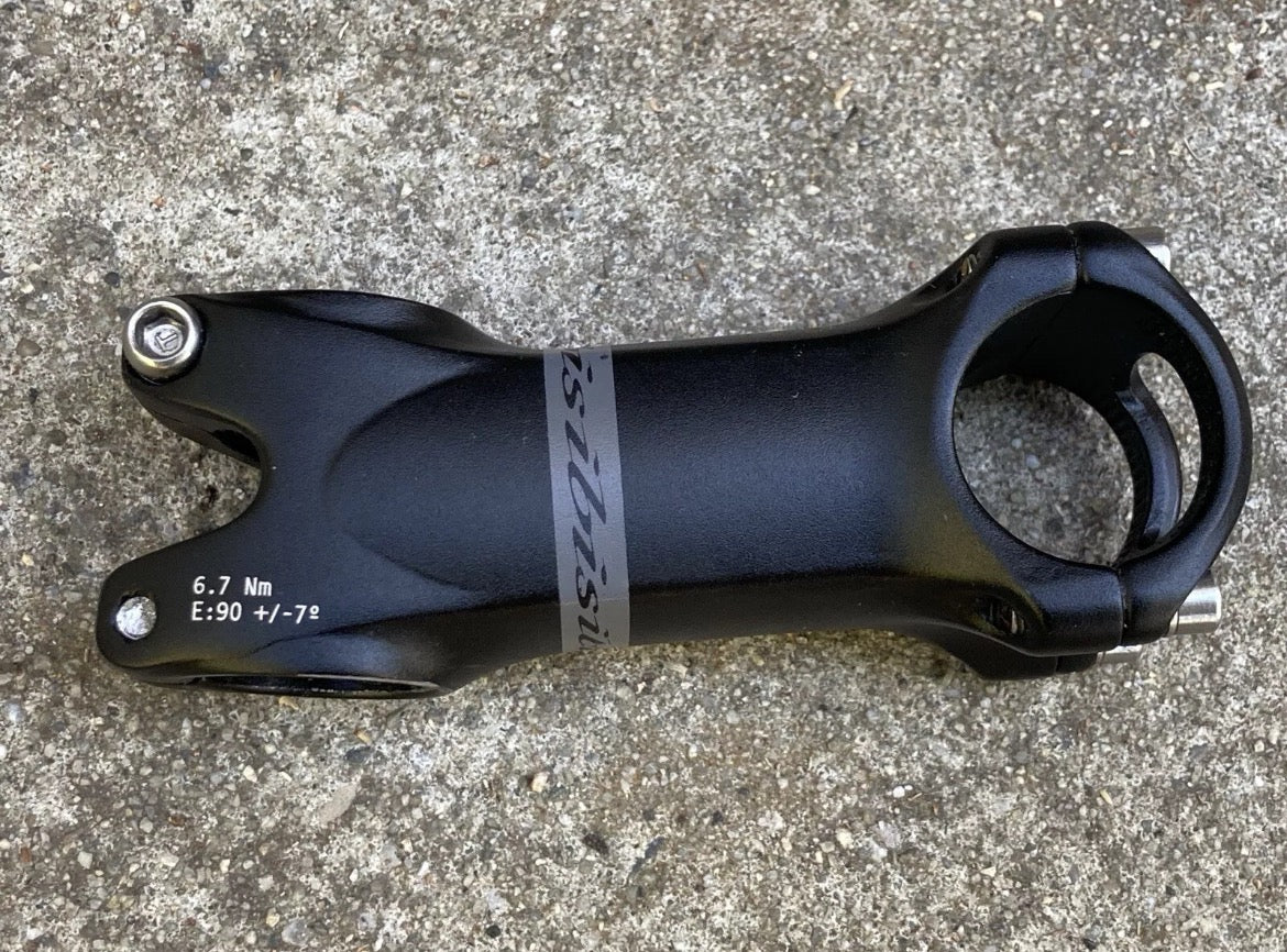 IBIS Black Stem 90x31.8mm +/-7° 1 1/8” Threadless Aluminum Road XC Gravel CX - Image 2