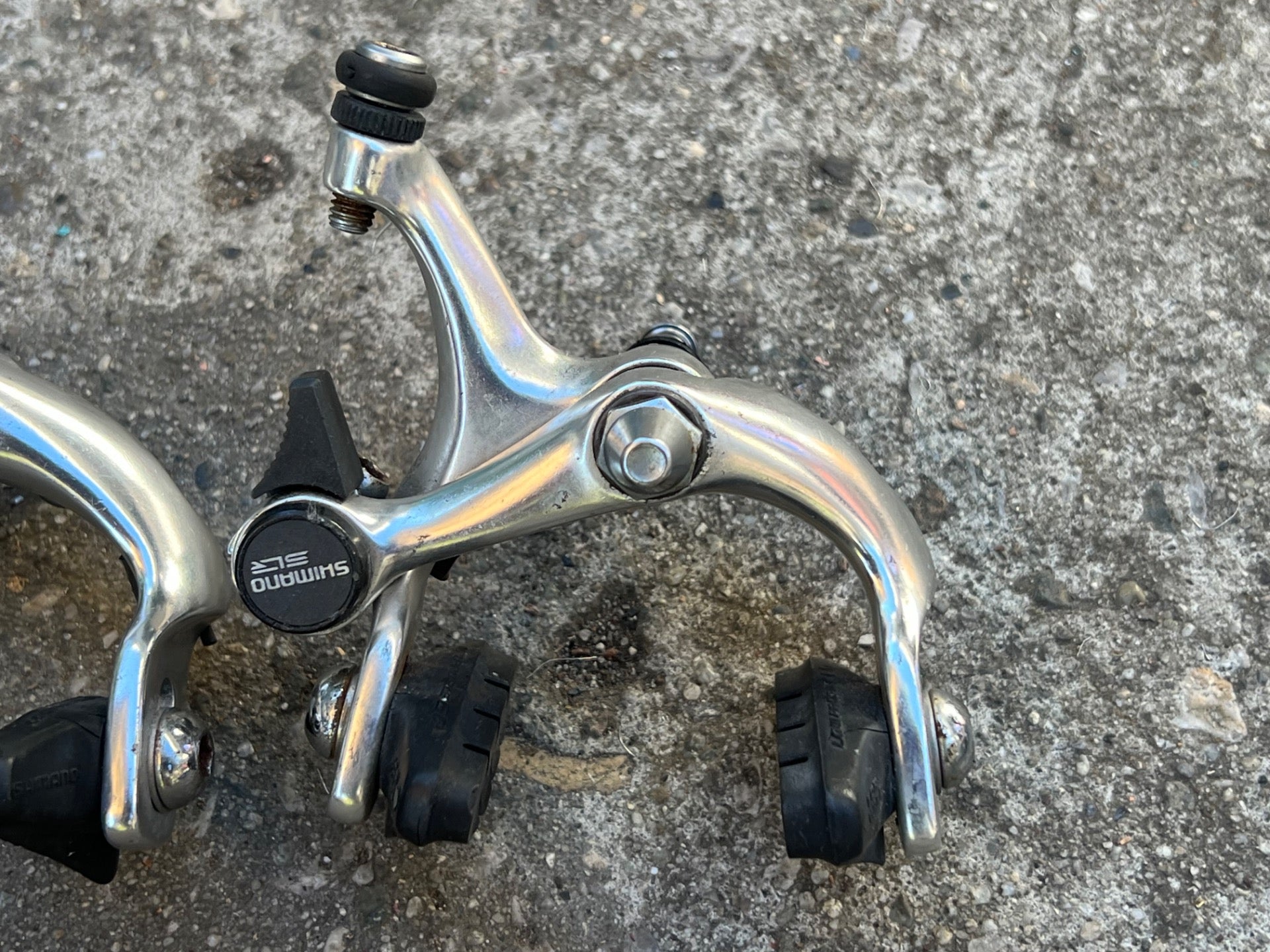 Shimano 105 BR-1050 Side Pull Caliper Brakes Brake Set Vintage Road Bike Rim  - Image 2
