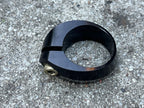 Used Thomson SC-E101 28.6mm Seat Clamp Seatpost Black Vintage MTB Road Collar Bolt On-Bicycle Bin
