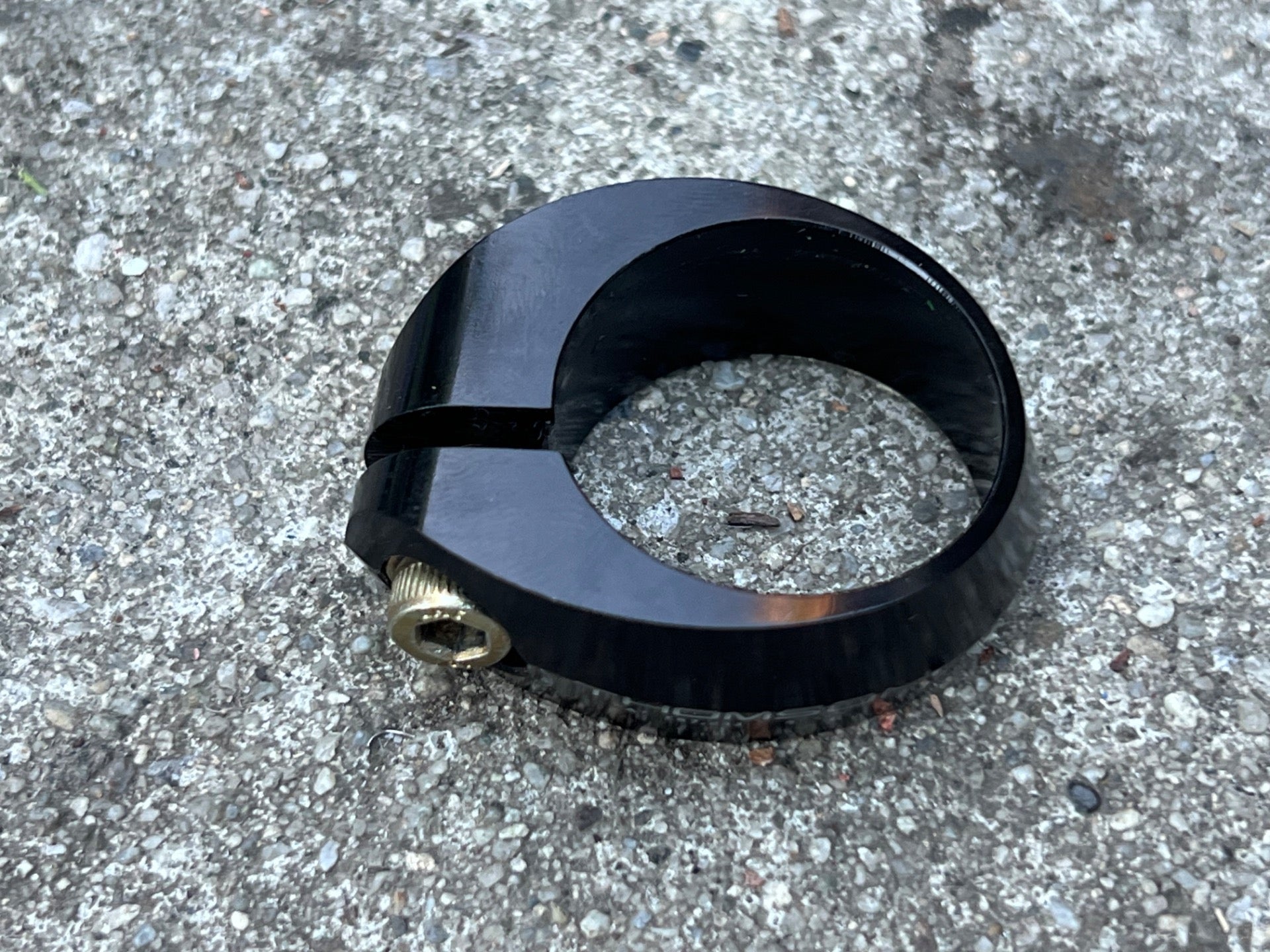 Thomson SC-E101 28.6mm Seat Clamp Seatpost Black Vintage MTB Road Collar Bolt On - Image 2