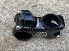 Used Gusset Staff Stem 31.8x50mm 1 1/8” Black Short MTB Enduro Trail DH +/-5 Deg-Bicycle Bin