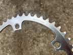 NOS Suntour Superbe 144BCD 47T Chainring Vintage Road Track Silver Big Aluminum-Bicycle Bin