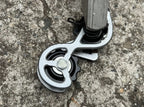 Used Huret ECO Short Cage Rear Derailleur Vintage Road Bike 5/6/7 Speed Silver Gray-Bicycle Bin