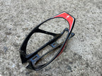 Used Specialized Carbon Rib Cage Water Bottle Cage Red Black Road Mountain Gravel MTB-Bicycle Bin