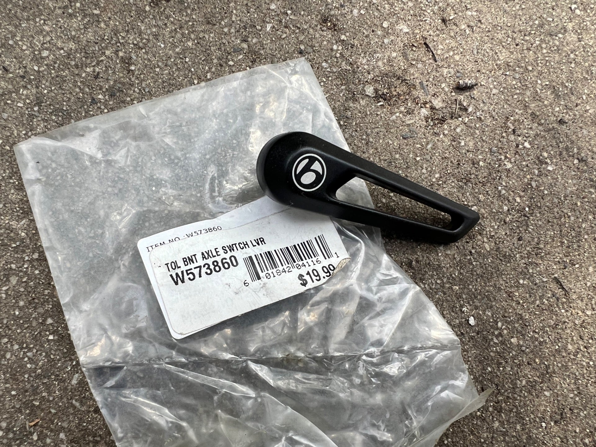 Bontrager 6mm Through Axle Tool Lever Aluminum Mountain Bike MTB Black - Image 2