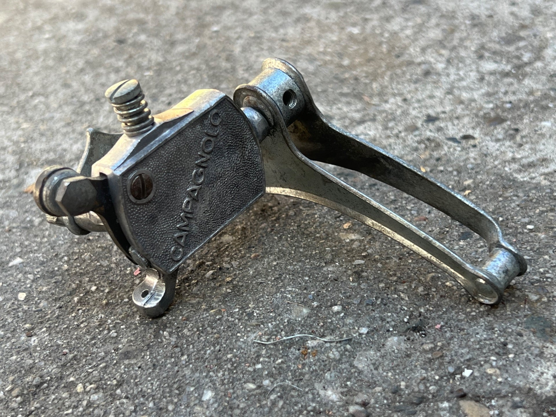 Campagnolo Matchbox 28.6mm Bottom Pull Front Derailleur Vintage Road Bike 5sp - Image 2