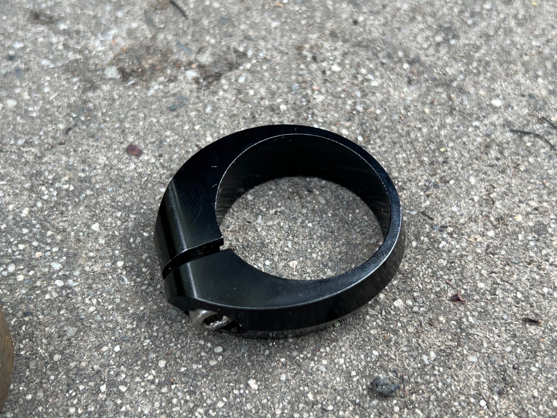 Thomson 34.9mm ID Seat Clamp SC-E104 Seatpost Black Anodized MTB Road Gravel CX  - Image 2