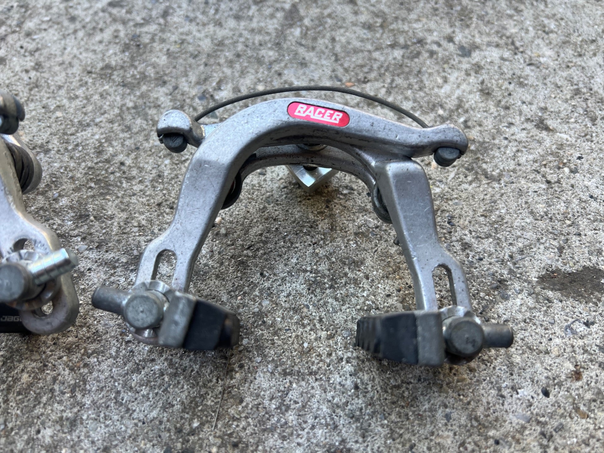 Mafac Racer Modele Depose Brakes Vintage Road Center Pull Silver Retro Touring - Image 2