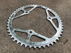 Used Takagi 112 BCD 50T 3 Bolt Steel Chainring 5 Speed Vintage Chrome Road Touring-Bicycle Bin