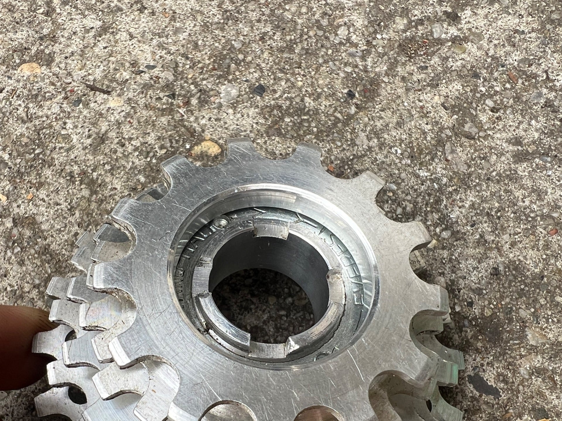 NOS Everest Gastano Aluminum Freewheel 13-21T English Thread Vintage Road  176g - Image 2