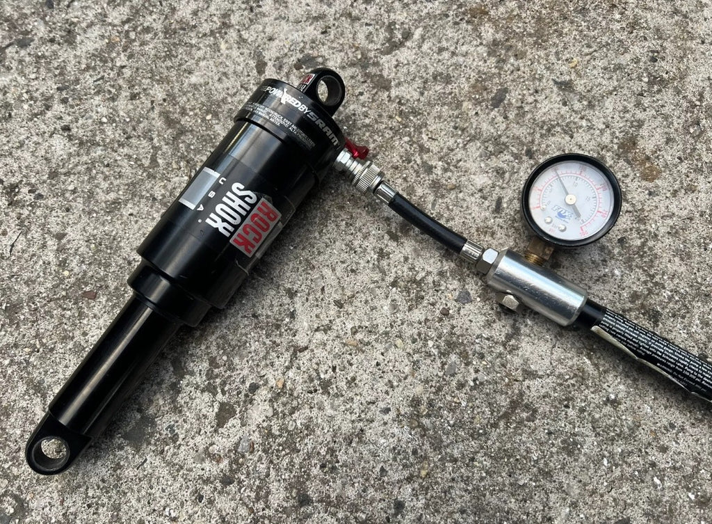 Used IT WORKS Rock Shox BAR USA Rear Shock 8” Length 2” Stroke Rebound Vintage MTB-Bicycle Bin