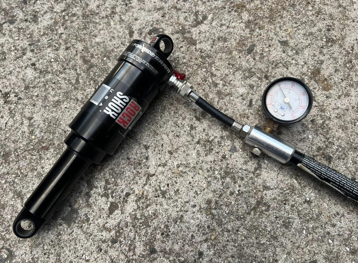 IT WORKS Rock Shox BAR USA Rear Shock 8” Length 2” Stroke Rebound Vintage MTB - Image 2