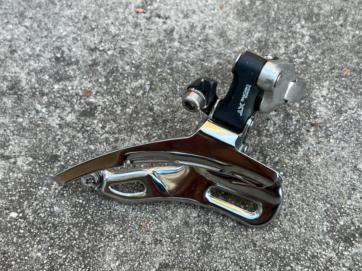 Shimano Deore XT FD-M738 28.6mm Top Pull Triple Front Derailleur MTB