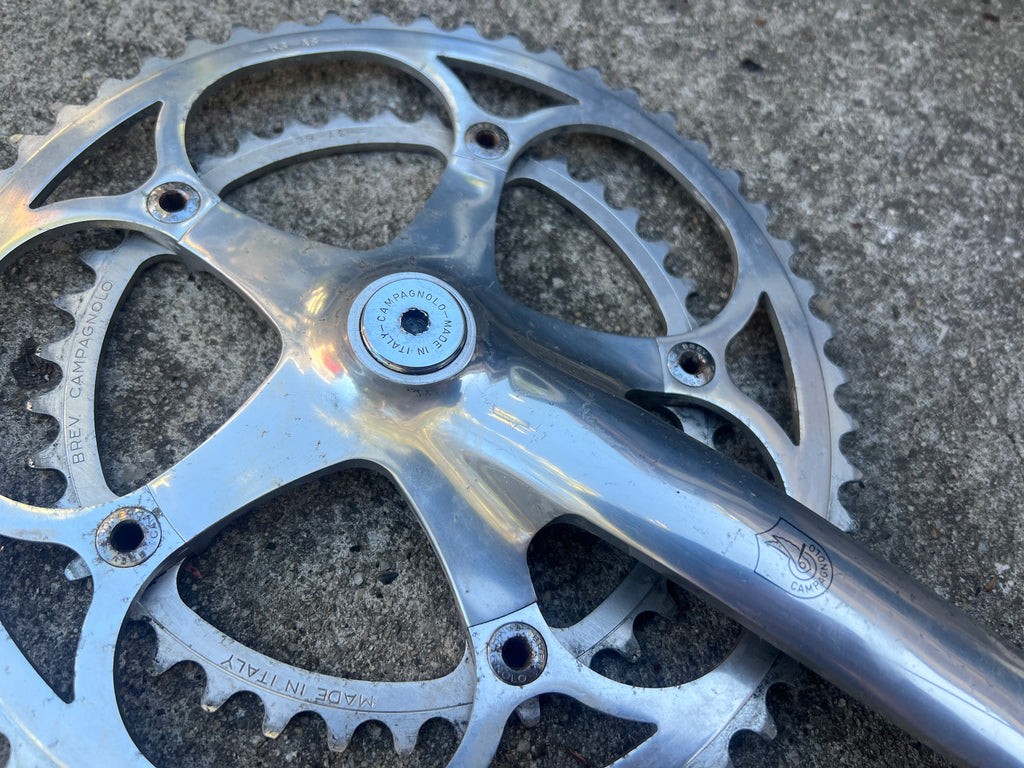 Campagnolo Chorus 8 Speed 172.5mm 53/39T Double Vintage Road Campy Crankset