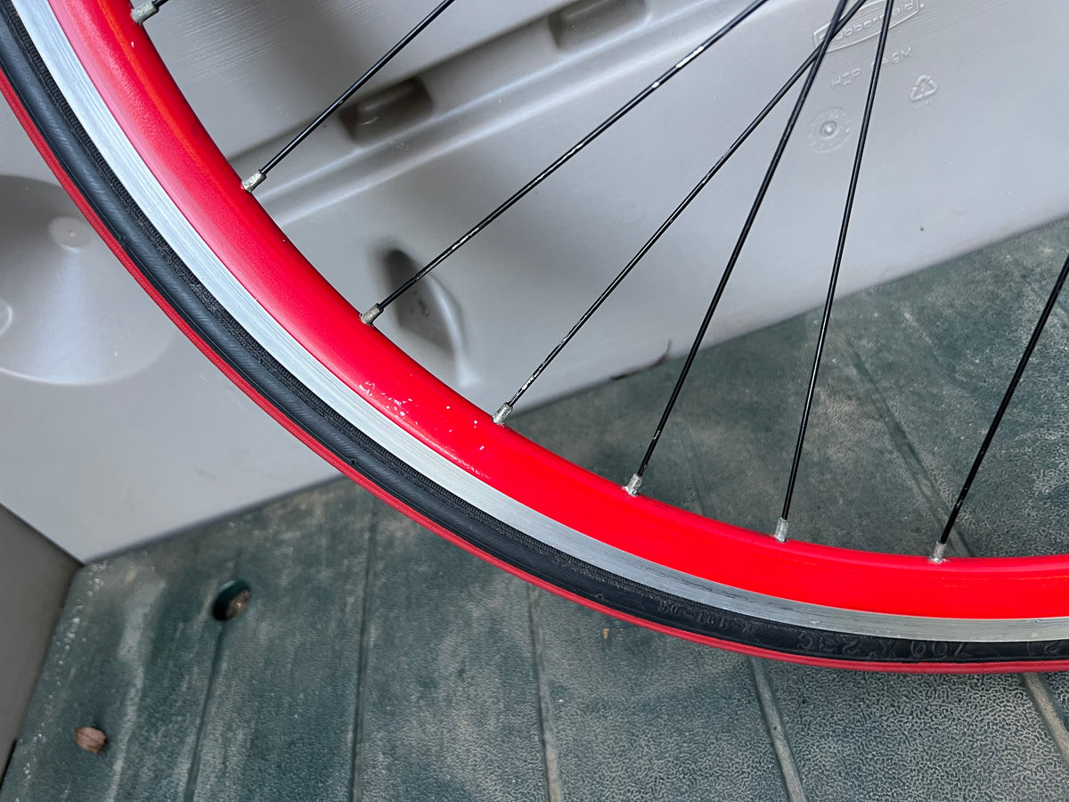 Formula Red 700c Track Fixie Flip Flop Wheelset 100/120 16T 32 Spoke Black