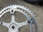 Gipiemme CR Sprint 170mm 42/52T 144 BCD Short Road Silver Double Crankset