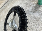 Used CODA Magic Motorcycle Moto 167.5mm Crankset 53/39T Road Bike Silver Cannondale-Bicycle Bin