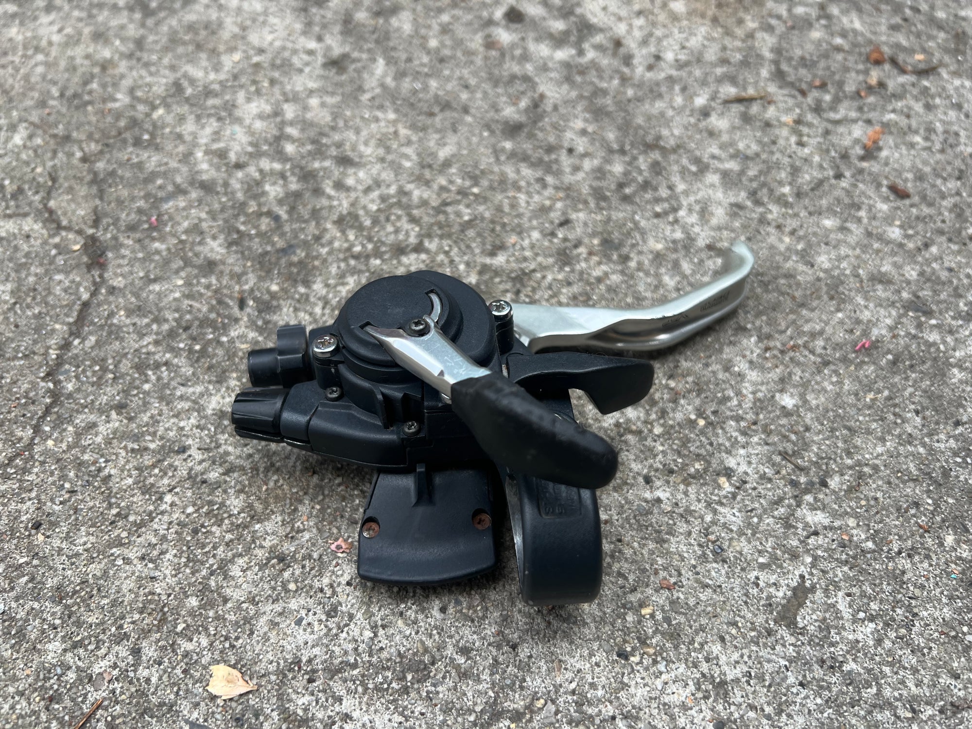 Shimano Deore XT ST-M739 Left Front V Brake 3 Speed Shifter Brake Lever Brifter Combo
