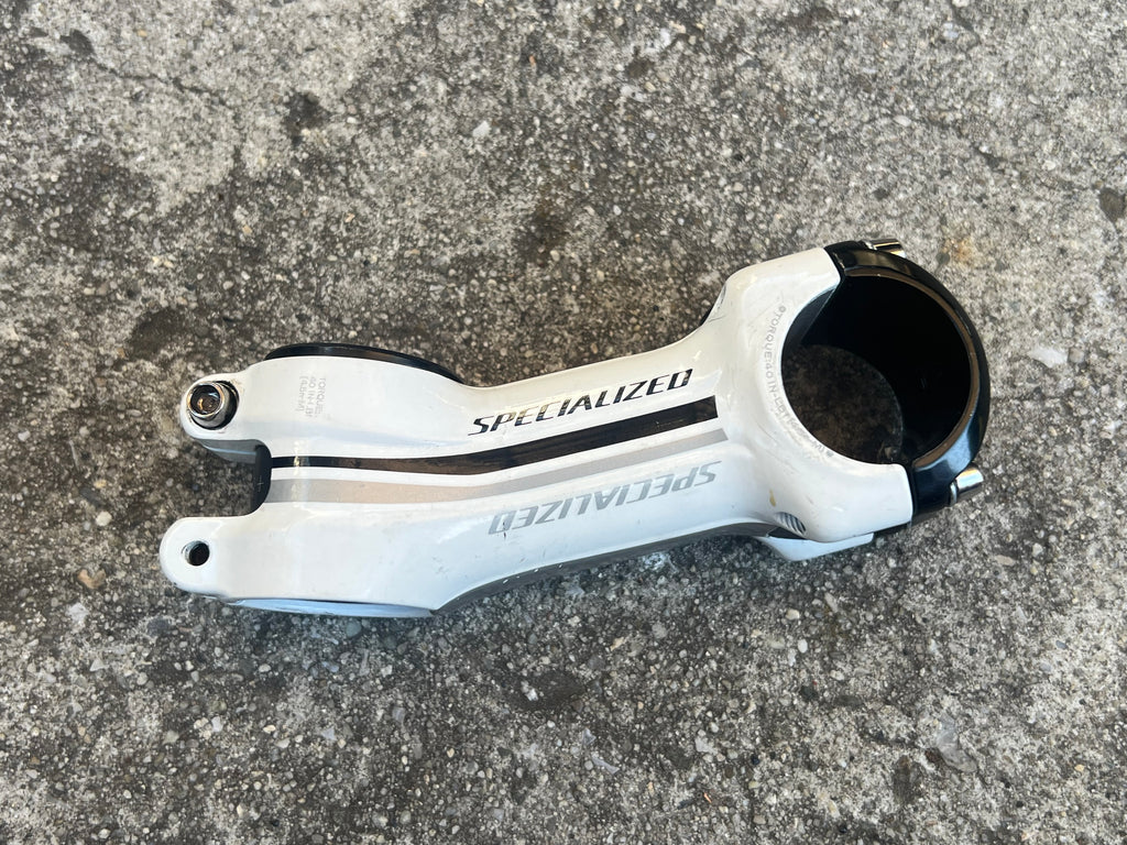 Specialized 90mm 1 1/8” Threadless Stem 31.8mm White MTB Comp Multi +16° -8