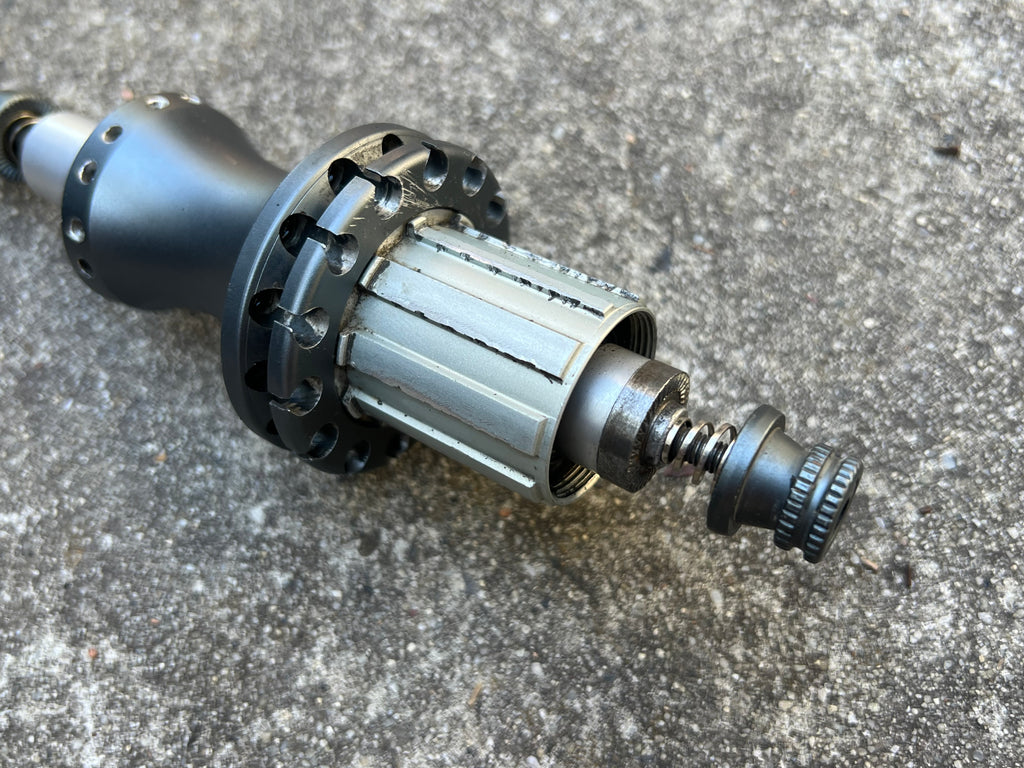 IRD Interloc 28H 135mm Gray 8/9/10 Speed Straight Pull Rear Hub