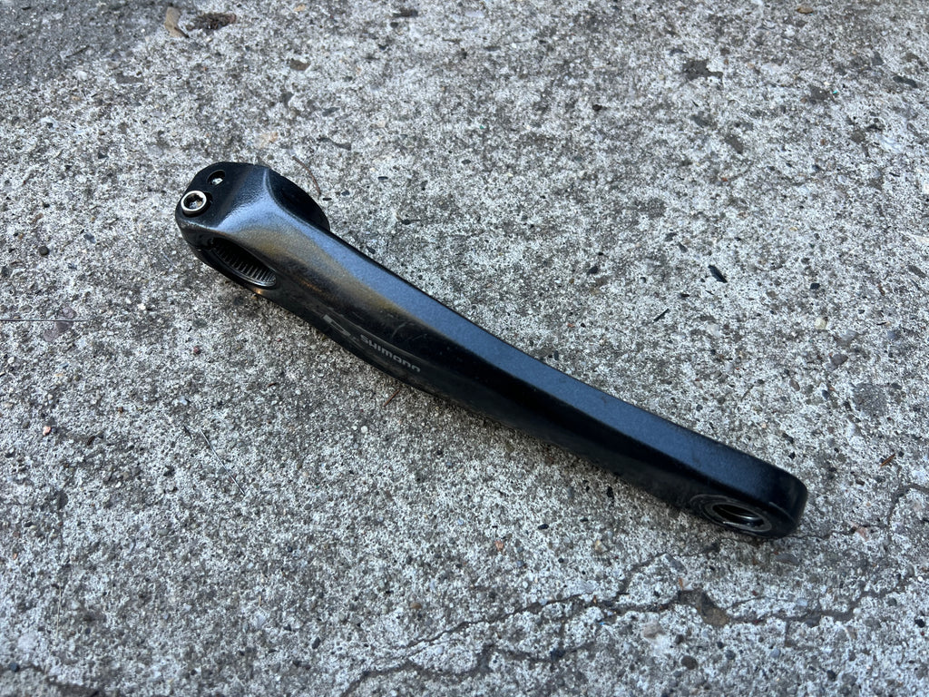 Shimano Deore FC-M590 175mm Non Drive Side Black 24mm MTB Crank Arm
