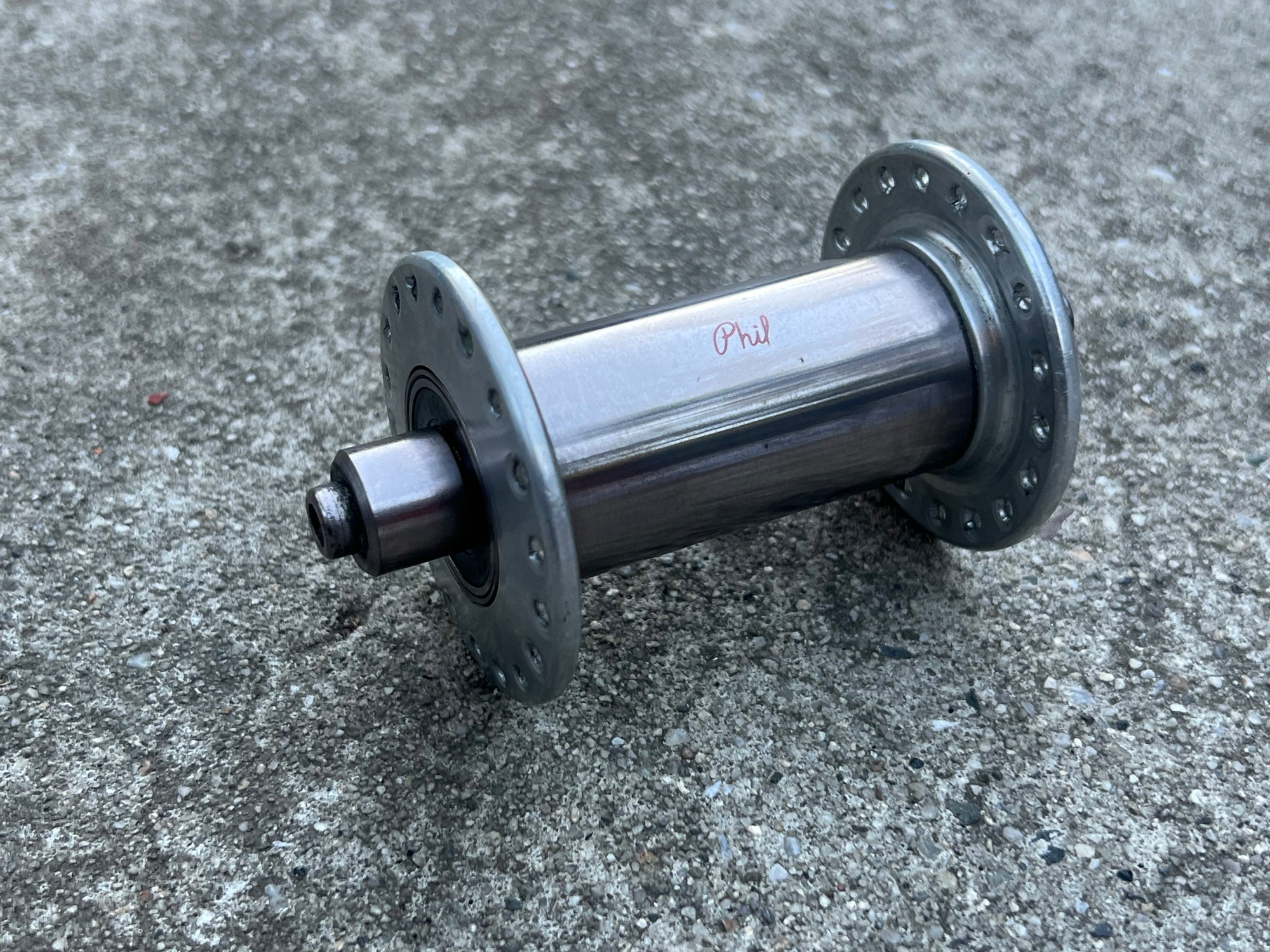 FREE SHIP Phil Wood 36H Front Hub 100mm Spacing Vintage Touring Road Bike