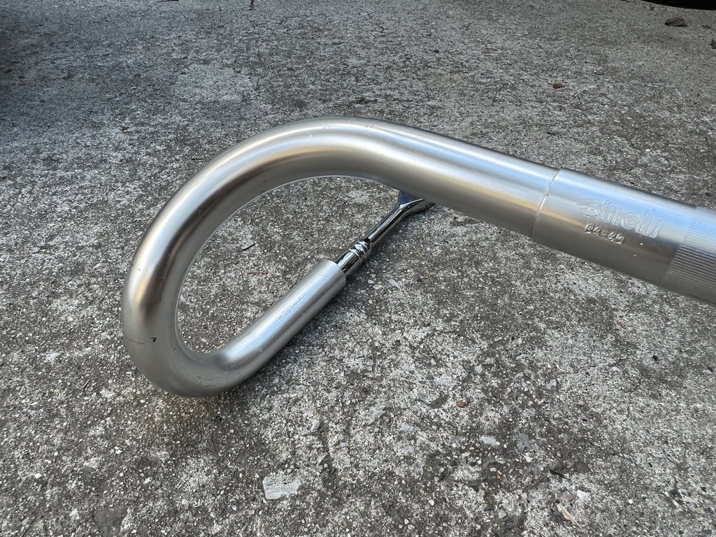 Cinelli Giro D Italia 26.4x400mm 40cm Vintage Silver Road Drop Bars