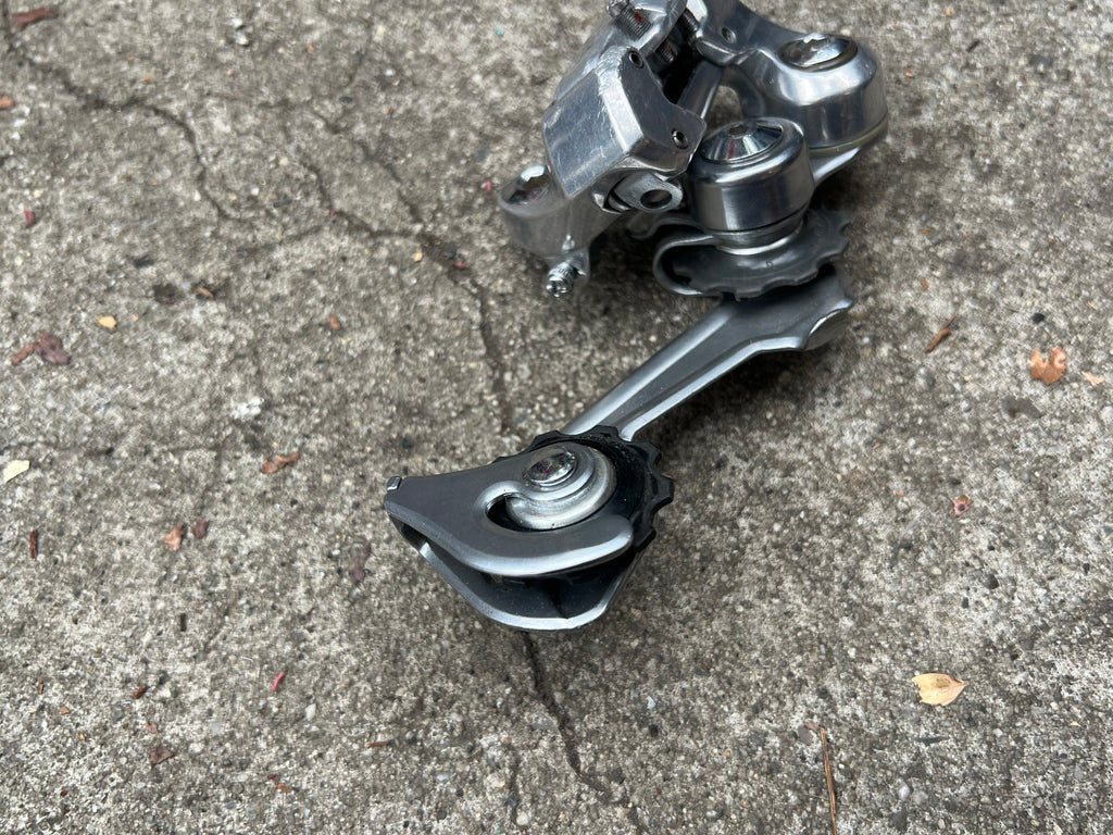 REBUILT Suntour Le Tech 5/6 Speed Long Cage Vintage MTB Rear Derailleur