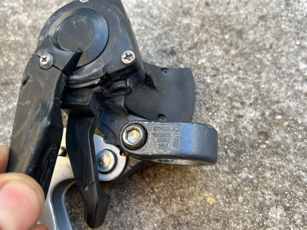 Shimano Deore LX ST-M570 3x9 Speed Shifters Brake Combo Vintage MTB