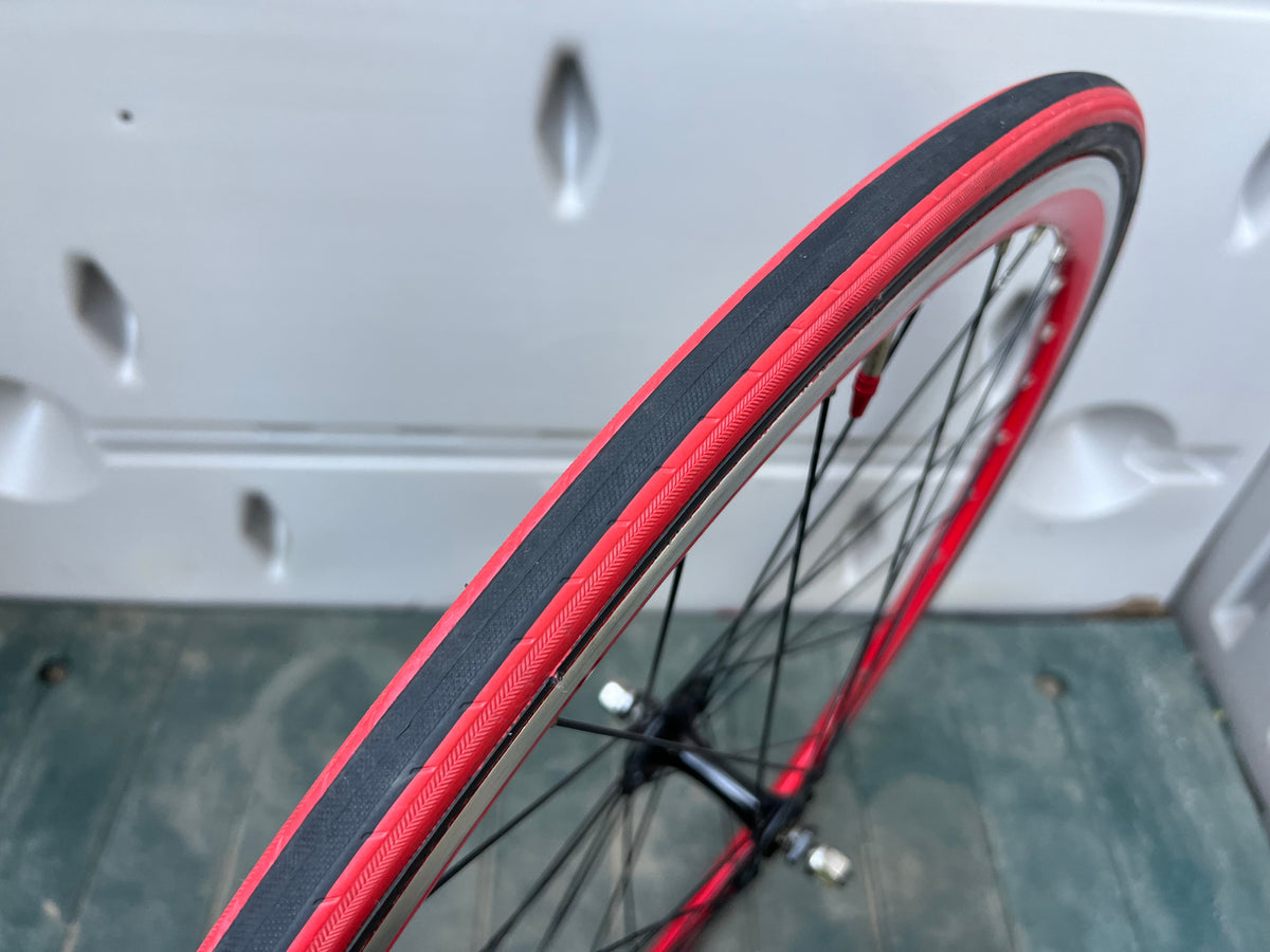 Formula Red 700c Track Fixie Flip Flop Wheelset 100/120 16T 32 Spoke Black