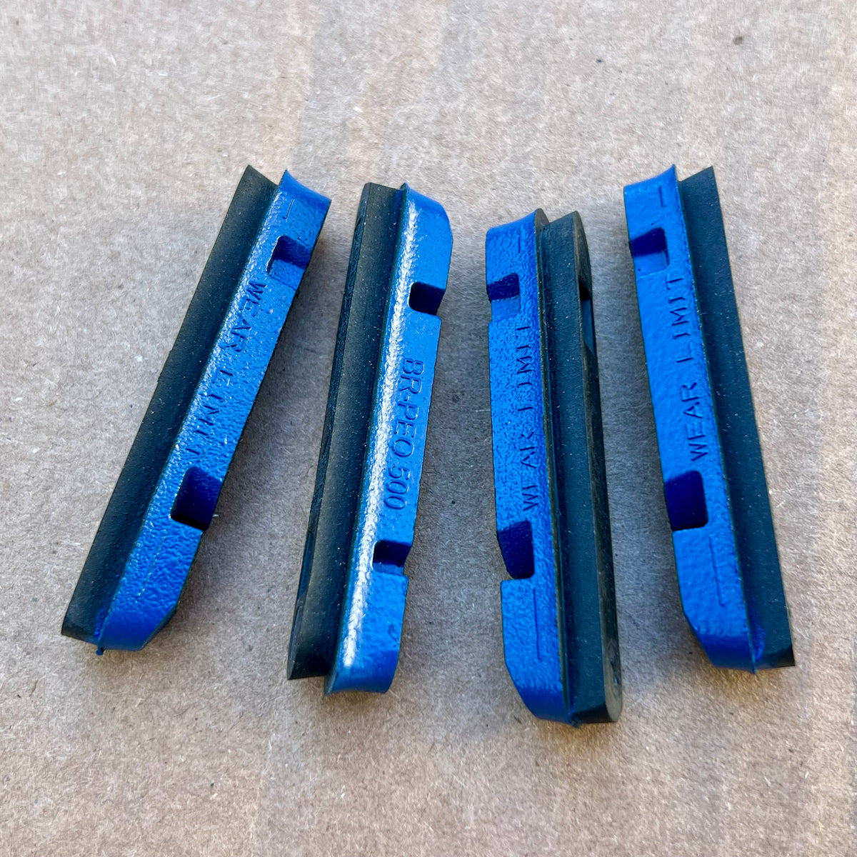 NEW Campagnolo BR-PEO500 Rim Caliper Blue Brake Pads for PEO Wheels