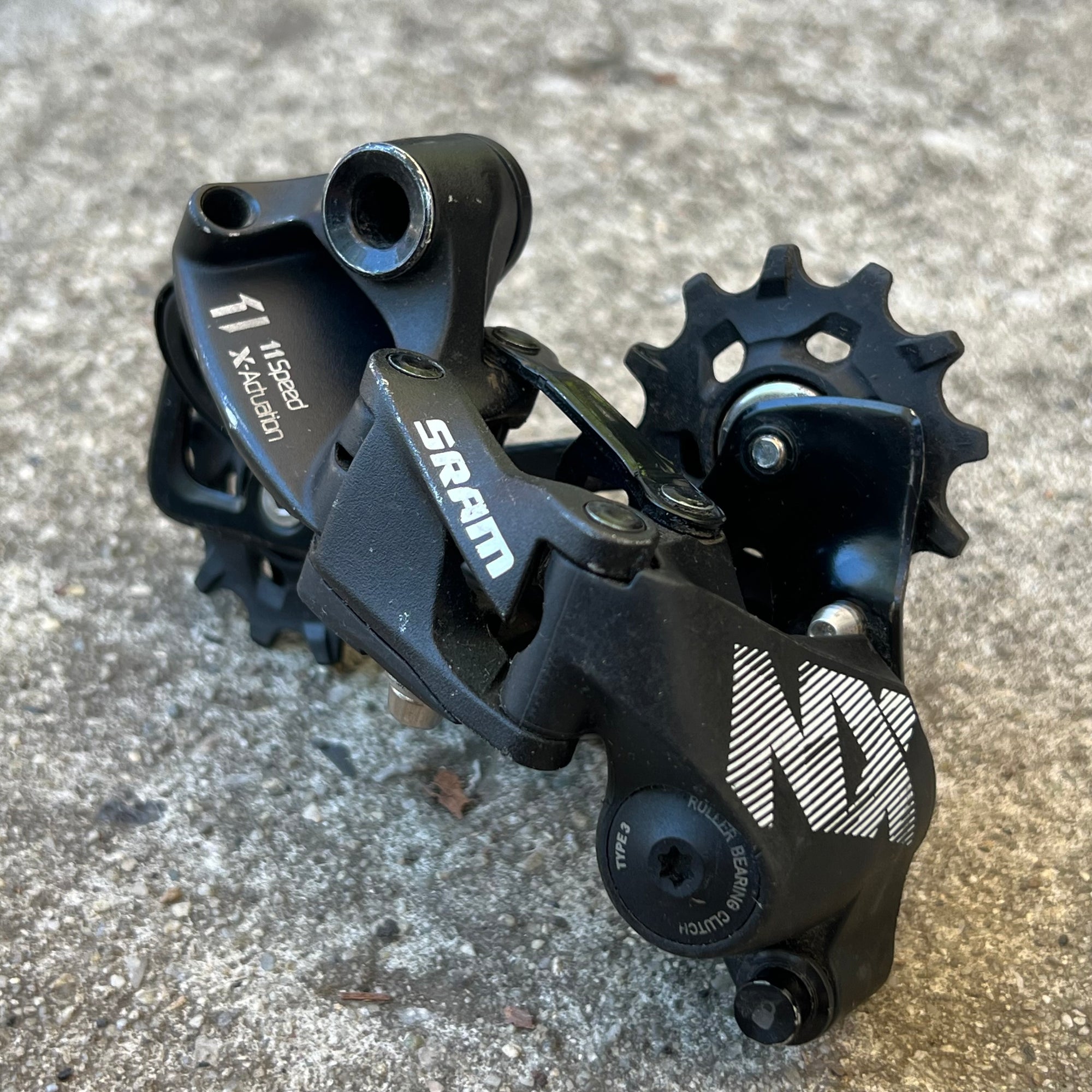 SRAM NX 11 Speed Rear Derailleur X-Actuation Long Cage MTB Black Type 3