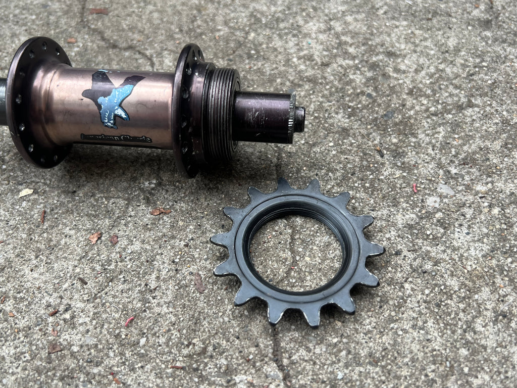 American Classic 130mm 28H Freewheel Fixed Gear Vintage MTB Rear Hub