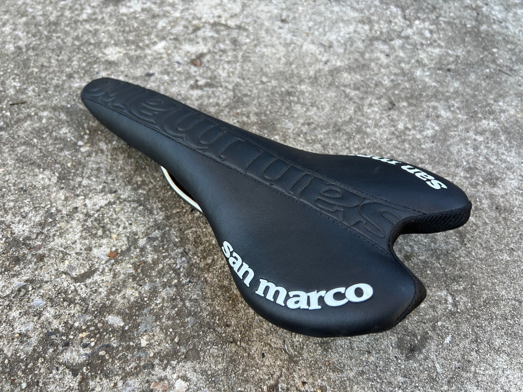 Selle San Marco Ponza Black Road Bike Racing Saddle 226g 270x125mm