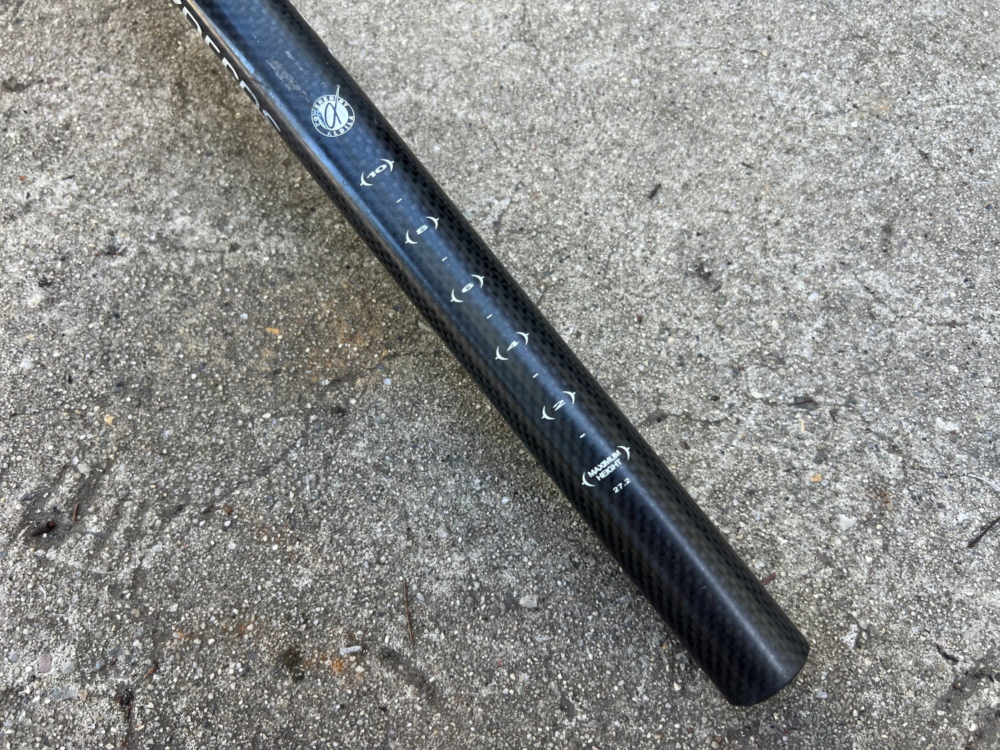 Syncros Composite Carbon Seatpost 27.2x350 Vintage Road MTB Mountain Bike Black