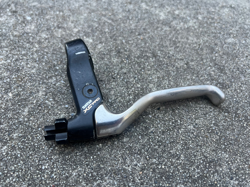Suntour XC PRO BMX 4 Finger Left Front Brake Lever Vintage MTB Black