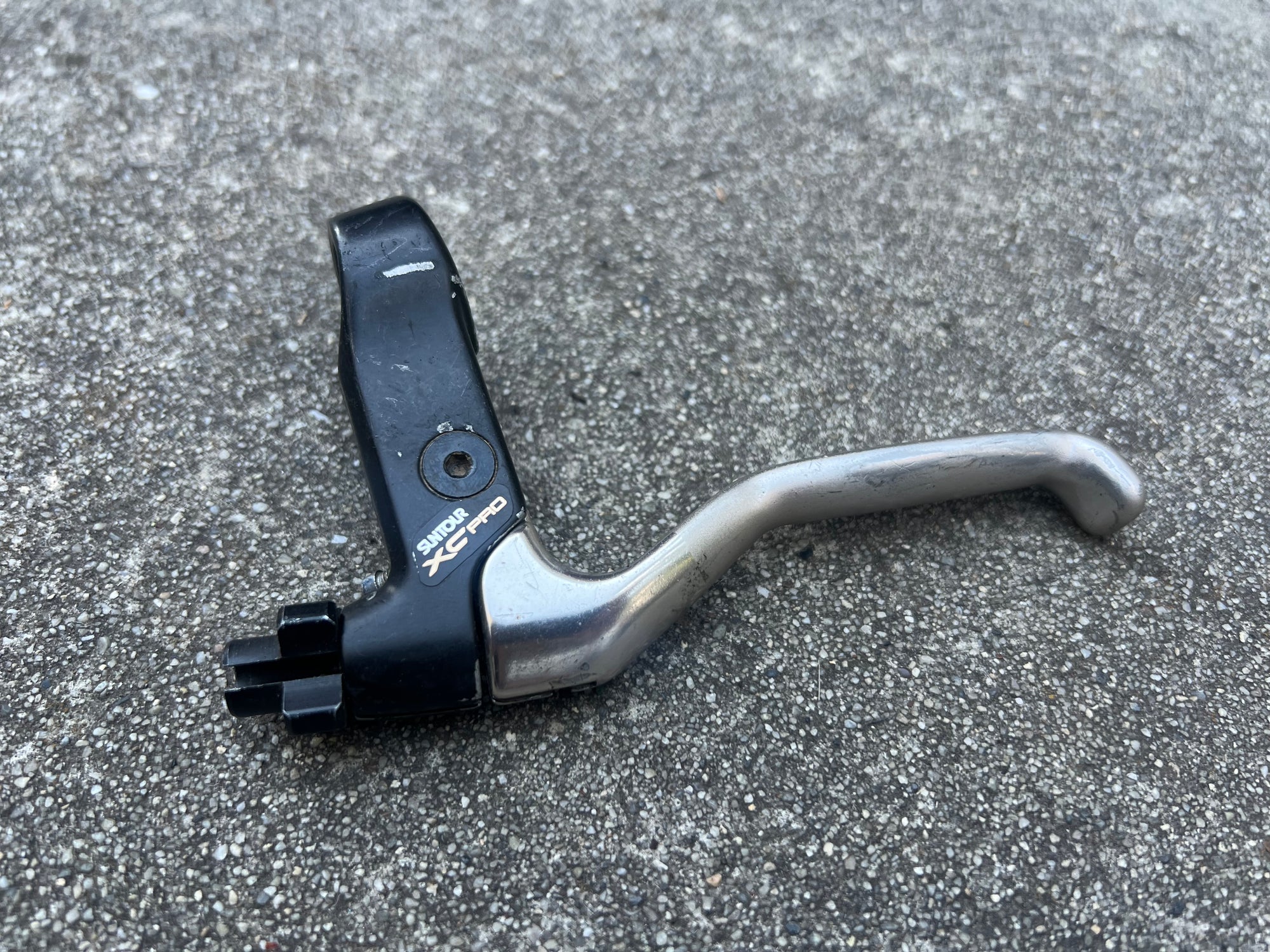 Suntour XC PRO BMX 4 Finger Left Front Brake Lever Vintage MTB Black