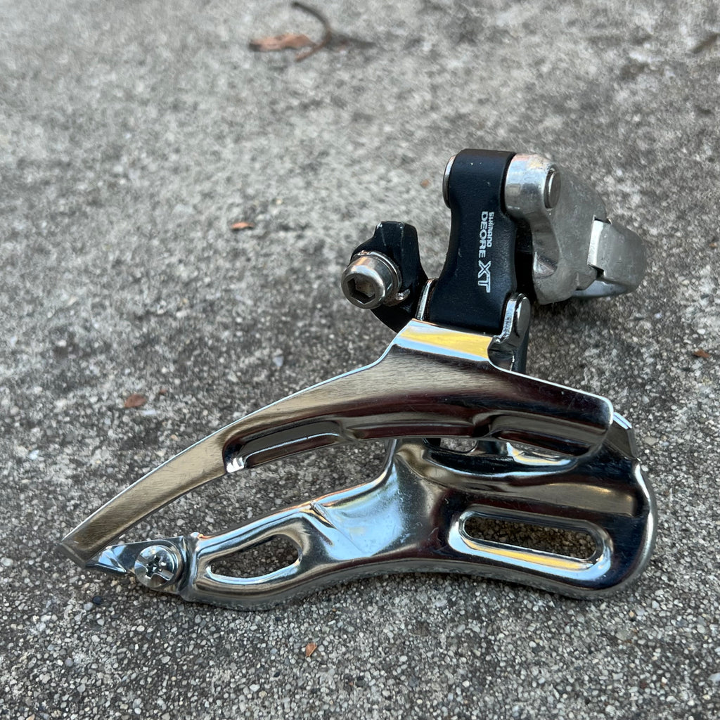Shimano Deore XT FD-M738 28.6mm Top Pull Triple Front Derailleur MTB