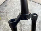 FOX 34 Float Elite 130mm 29er Uppers Stanchions Black 7” Long Tapered Steerer MTB