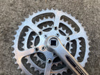 TA Specialites Triple 170mm 26-36-46 Touring Vintage Black Logo Crankset