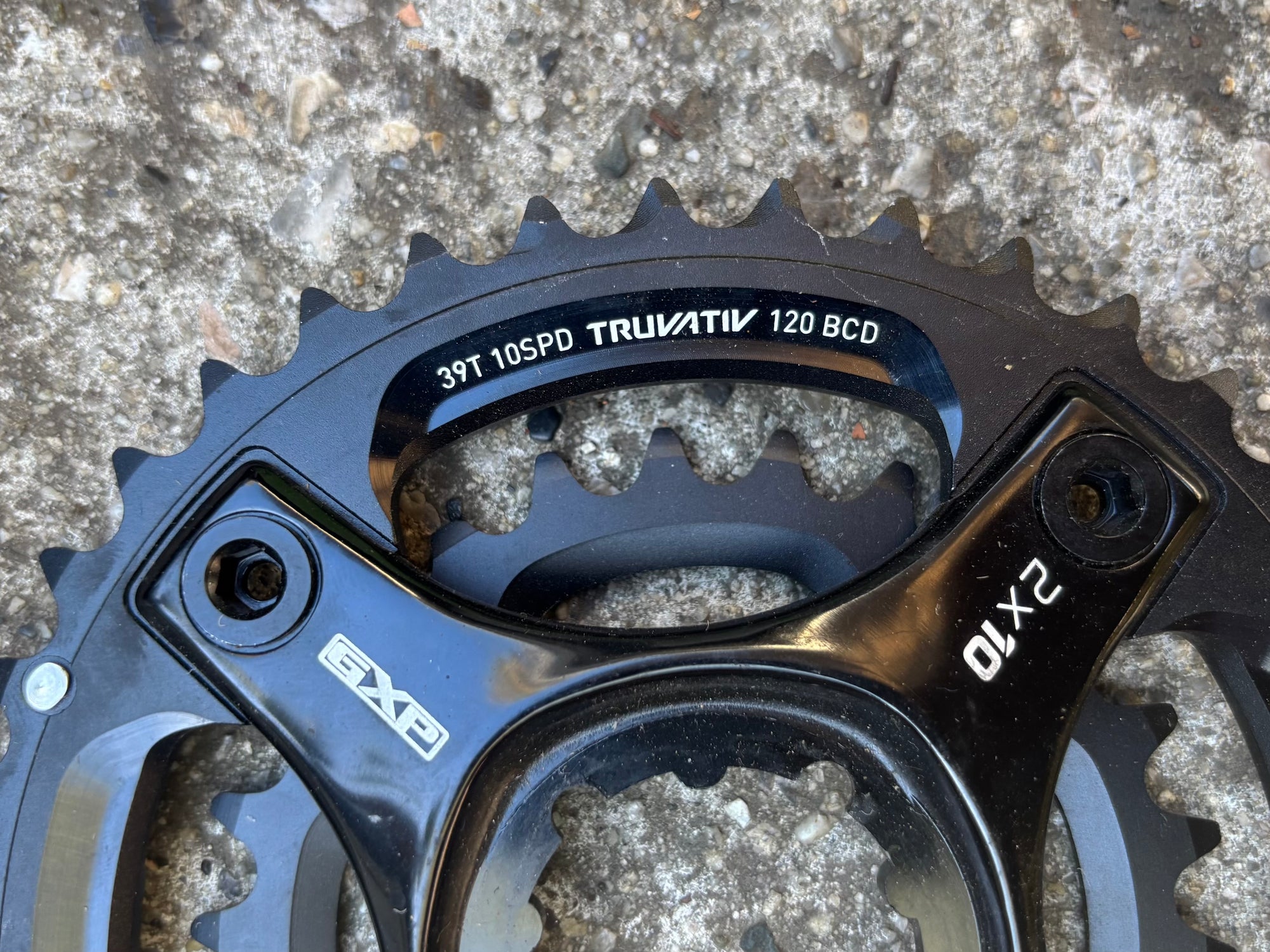 SRAM 3 Bolt Direct Mount 2x10 39/26T 120 BCD Chainring Spider and Rings MTB Mountain Bike