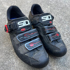 SIDI S-Pro Cycling Shoes 6.5 Men’s Size 39 EU EUR Road Bike Clipless Black Red
